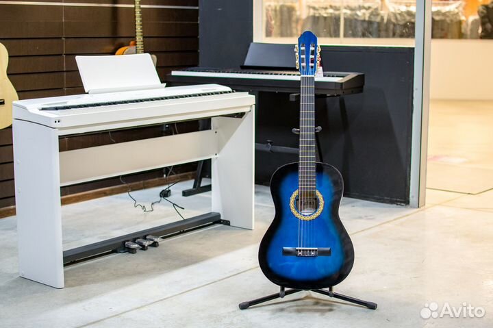 Детская гитара для начинающих + Аксессуары