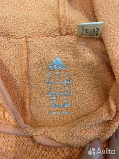 Флисовая кофта adidas