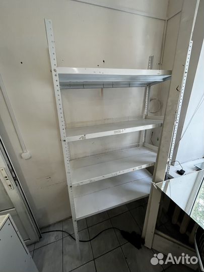 Стеллаж металлический витрина