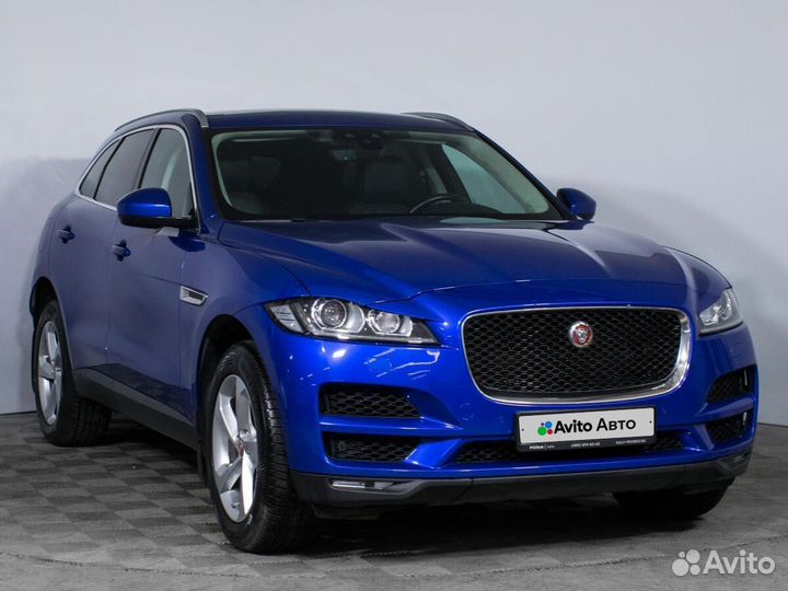 Jaguar F-Pace 2.0 AT, 2018, 80 887 км