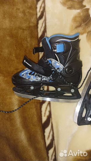 Коньки раздвижные nordway 30-33