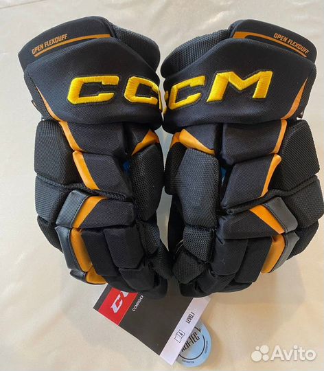 Оригинал перчатки краги хоккейные CCM jetspeed FT6