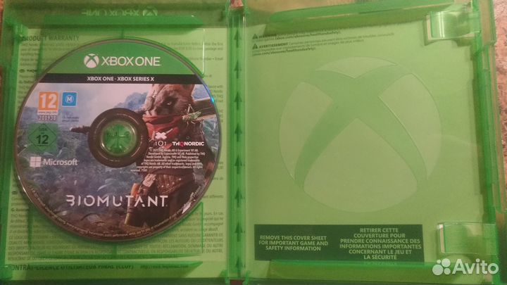 Диск Biomutant для Xbox One S/X,Xbox Series S/x