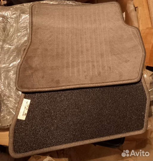 Коврики задние ford fusion, fiesta mk5 текстиль