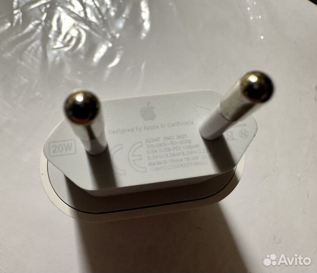 Зарядка для телефона 20Вт оригинал