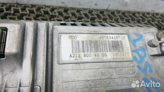 Монитор mercedes benz E-class W212 (1BS20JA01)