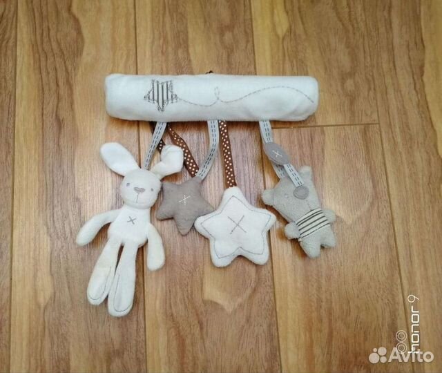 Игрушка Подвеска зайка