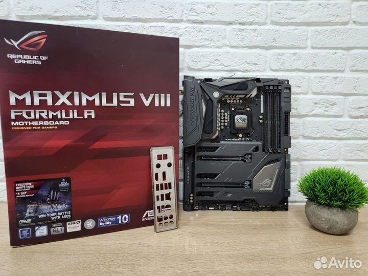 Материнская плата asus rog maximus 9 z170 lga1151