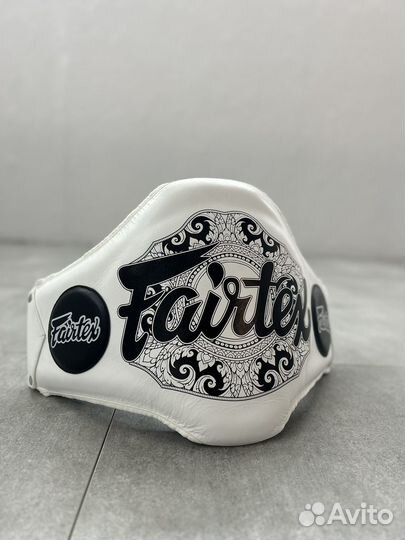 Пояс тренера Fairtex белый