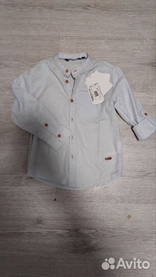Пиджак на мальчика s'nsay и рубашка 110