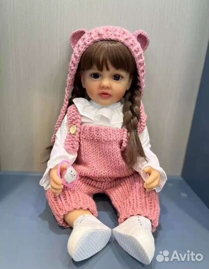 Кукла Реборн Мэри, 55 см, силикон