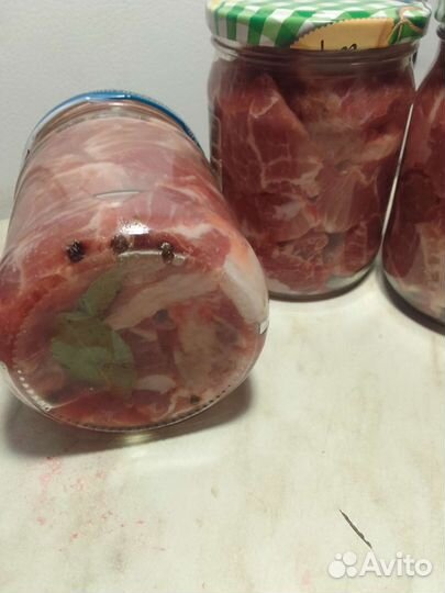 Домашняя тушенка свинина говядина