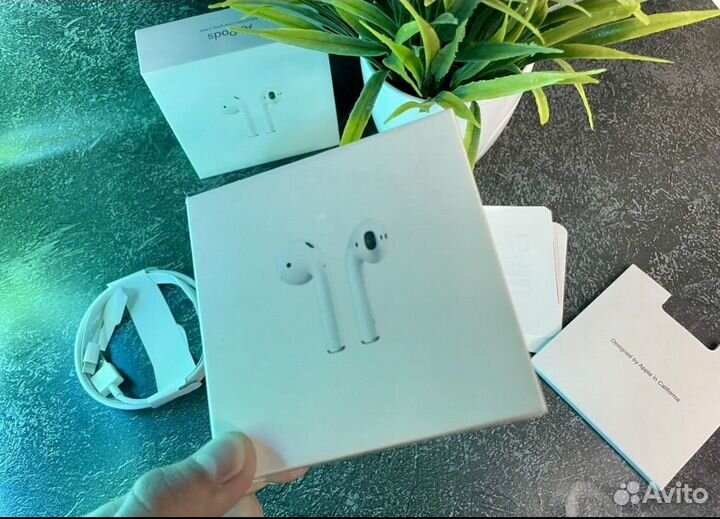 AirPods 2 новые чехол в подарок