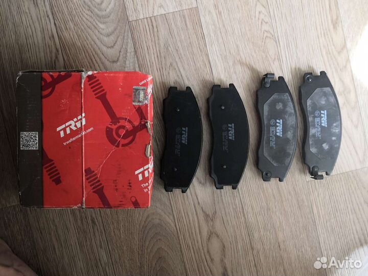 Тормозные колодки передние хендай терракан