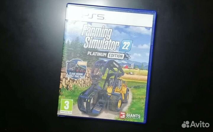 Диск farming simulator 22