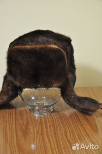 Шапка ушанка норка 57 размер