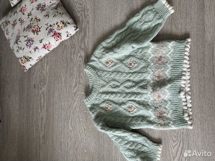 Теплые вещи для девочки 92 98