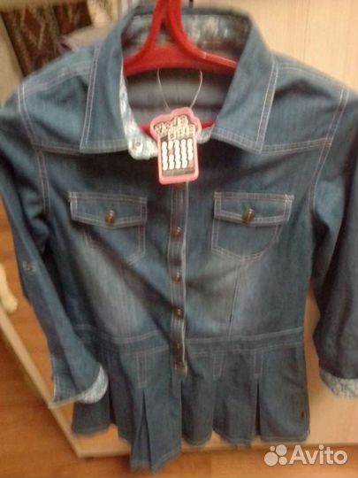 Джинсовые платье для девочки