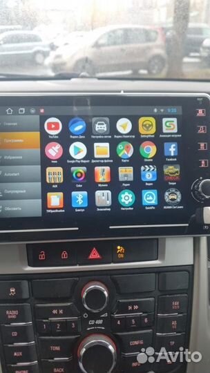 Магнитола Opel Astra J Android DSP