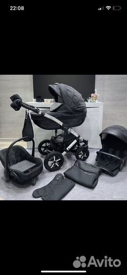 Коляска 3 в 1 pepe Eco