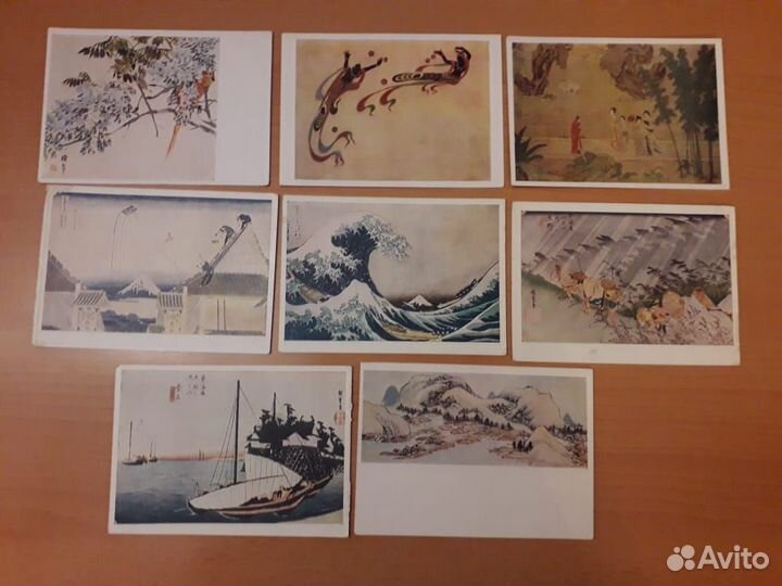 Репродукции из музея восточных культур, 1956,17 шт