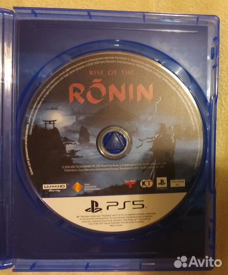 Rise of the ronin, ps5 диск