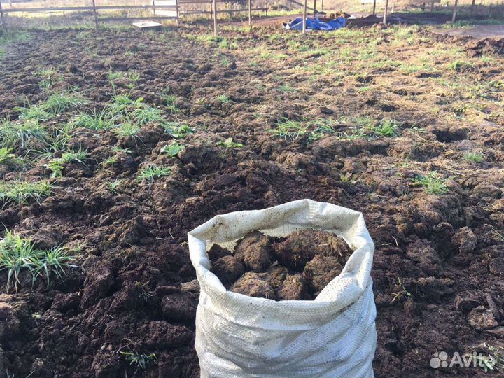 Навоз коровий в мешках