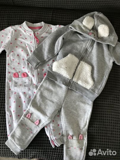 Детские вещи пакетом для девочек 80 86