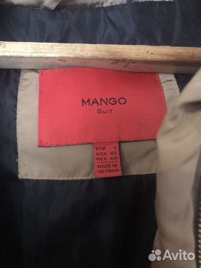 Пуховик mango