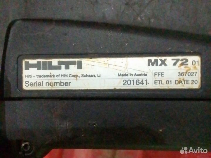 Монтажный пистолет hilti dx 460