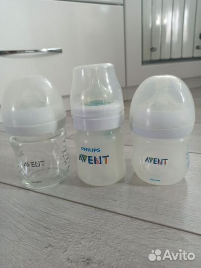 Бутылочки и соски avent
