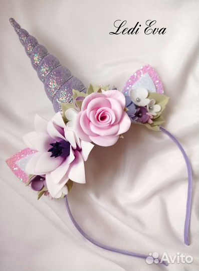 Ободок для девочки/аренда/заказ/единорог