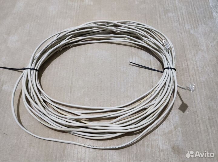 Кабель utp витая пара 4 жилы 13м