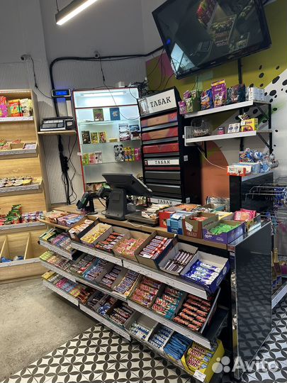 Готовый бизнес продуктовый магазин 100 квадратов