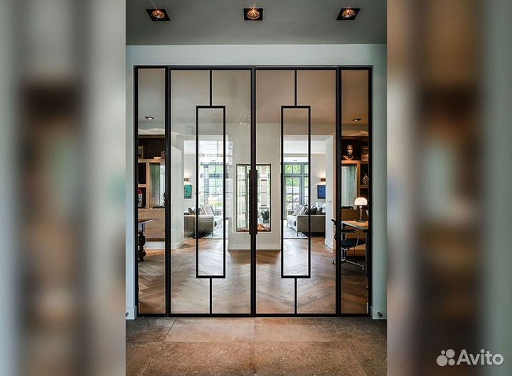 Двери из стекла