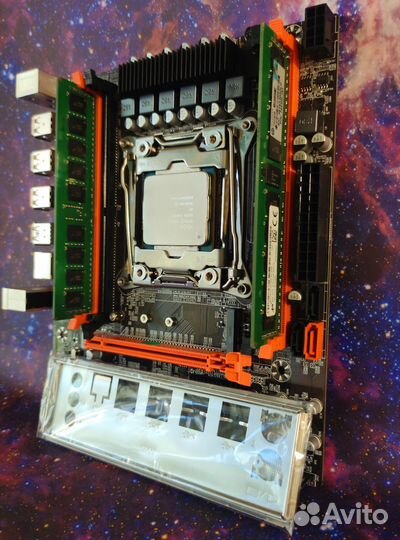 Комплект X99 2011v3 + Xeon 2640v3 + 16/32Gb DDR4