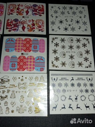 Слайдеры/наклейки на ногти