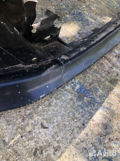 Передний бампер vw polo sedan