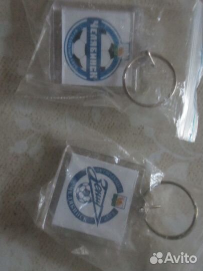 Брелки для ключей фк Зенит и фк 