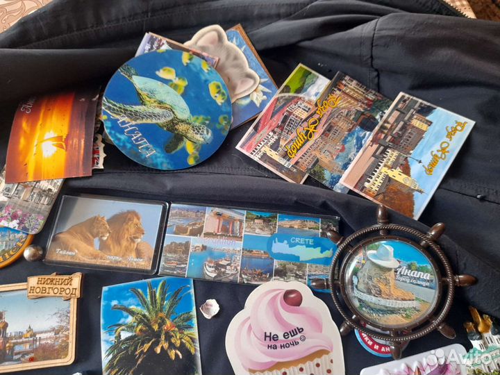 Магниты на холодильник пакетом