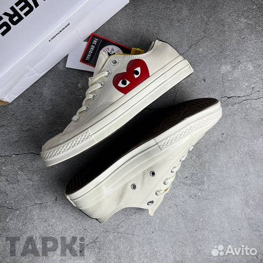 Convers Comme Des Garcons Play