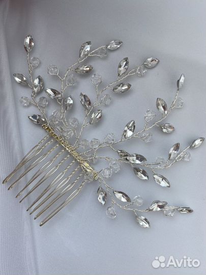 Гребешок для свадебной причёски