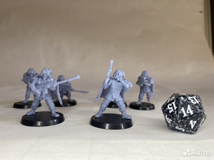 Warhammer 40000 снайперы / набор миниатюр