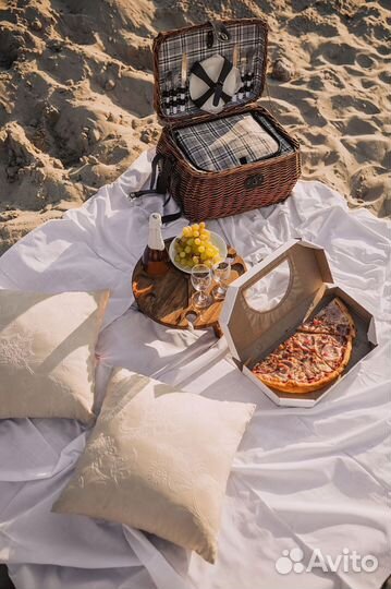 Корзина для пикника. Прокат реквизита для фото