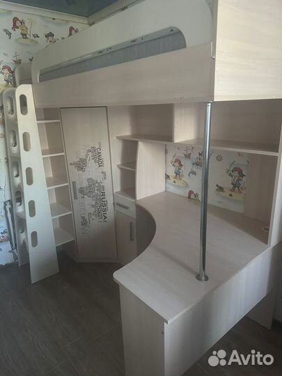 Детская кровать чердак