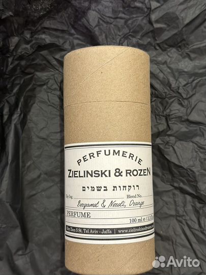 Парфюмированная вода Zielinski & Rozen