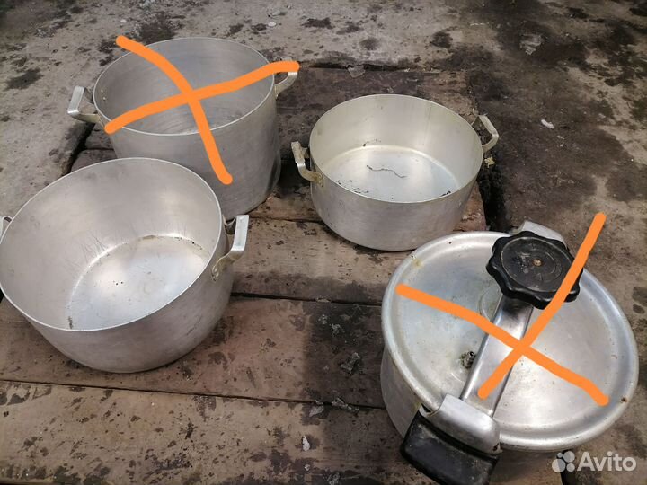 Кастрюля алюминиевая СССР