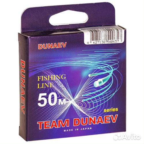 Леска Dunaev Team 0,09мм. 0,95кг. 50м