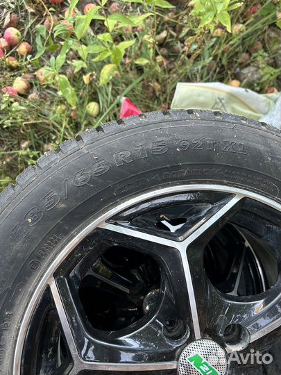 Зимняя резина r15 в сборе на литье