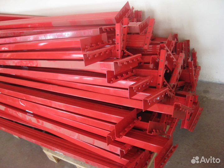 Стеллажи бу паллетные фзм 10,5 м